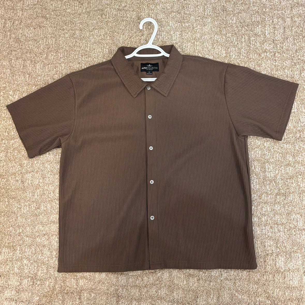 Alpha Collective Short Sleeve Shirt - Size M