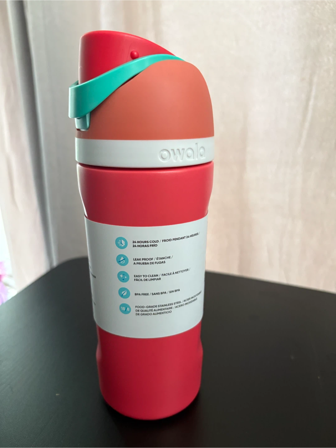 Owala FreeSip Water Bottle 16 oz - photo 2