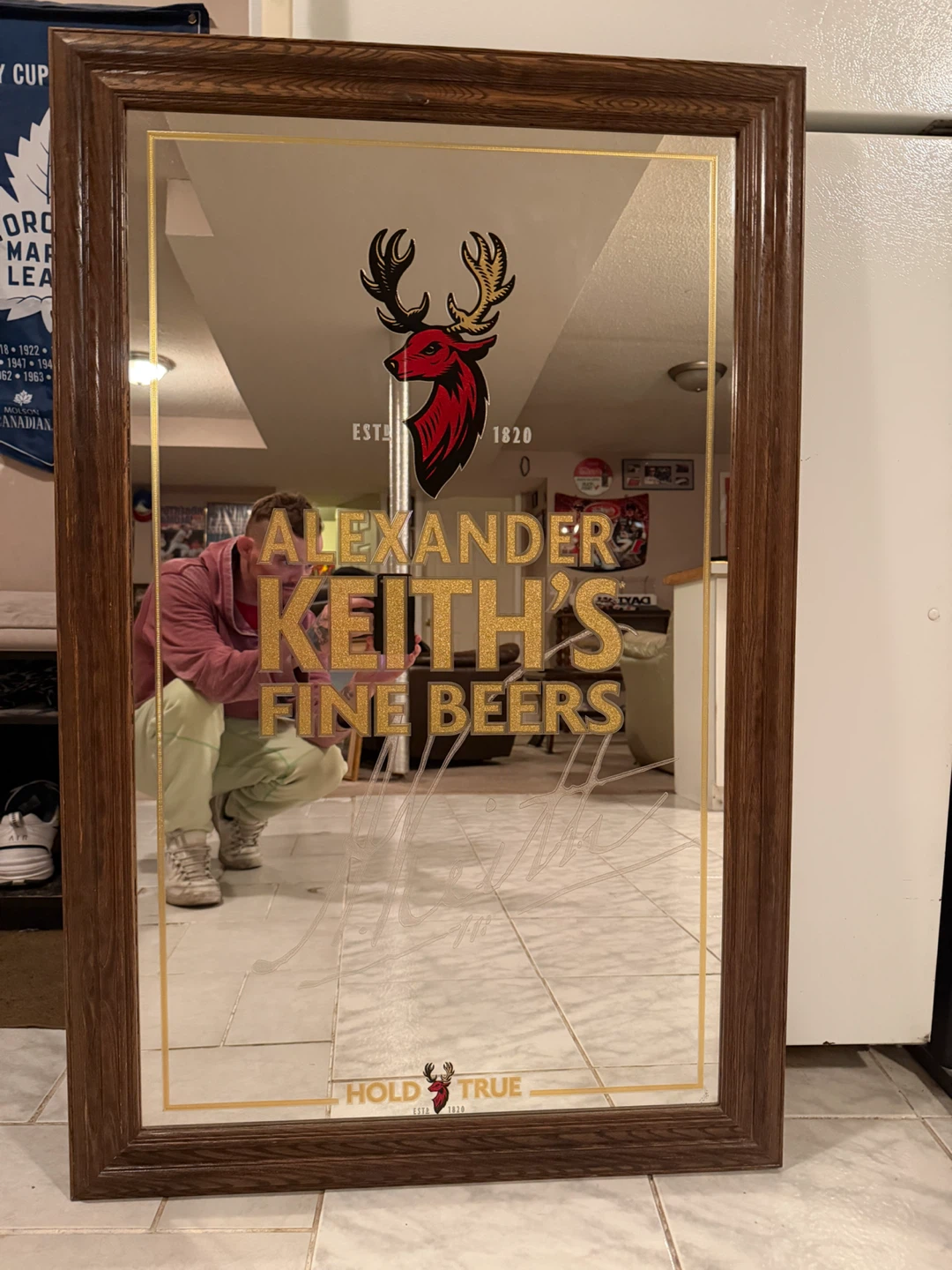 Alexander Keith's Fine Beers Mirror