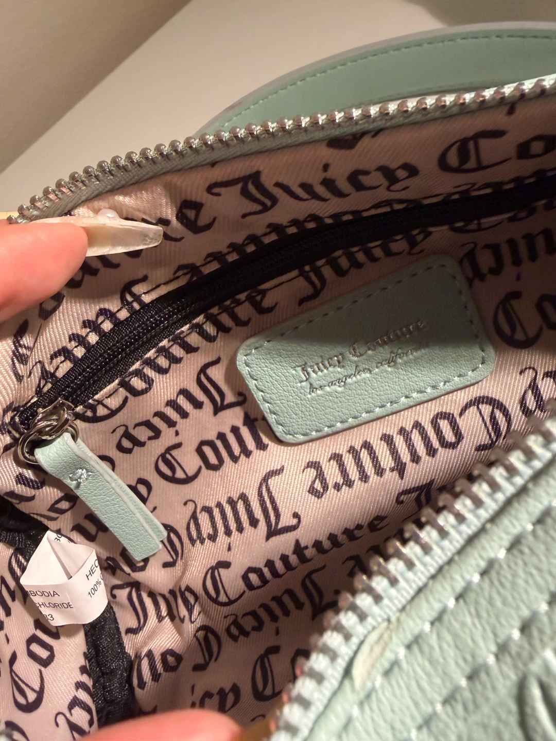 Juicy Couture Shoulder Bag - Light Blue - photo 3