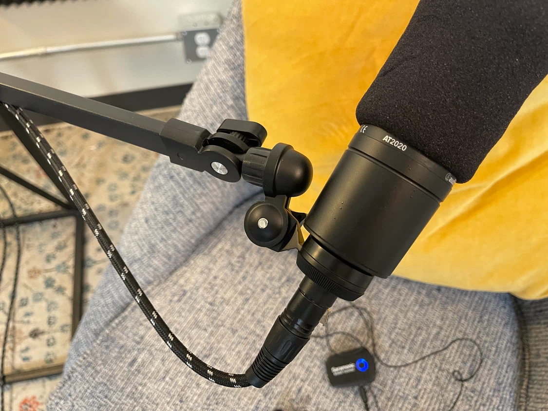 2X Audio-Technica AT2020 Cardioid Condenser Microphone - photo 2