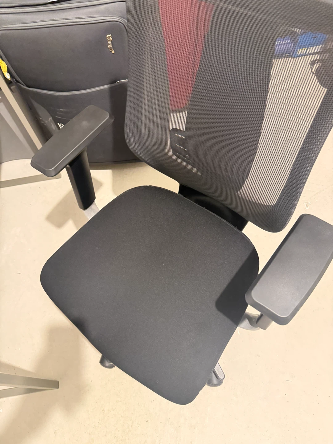Computer desk with chair
