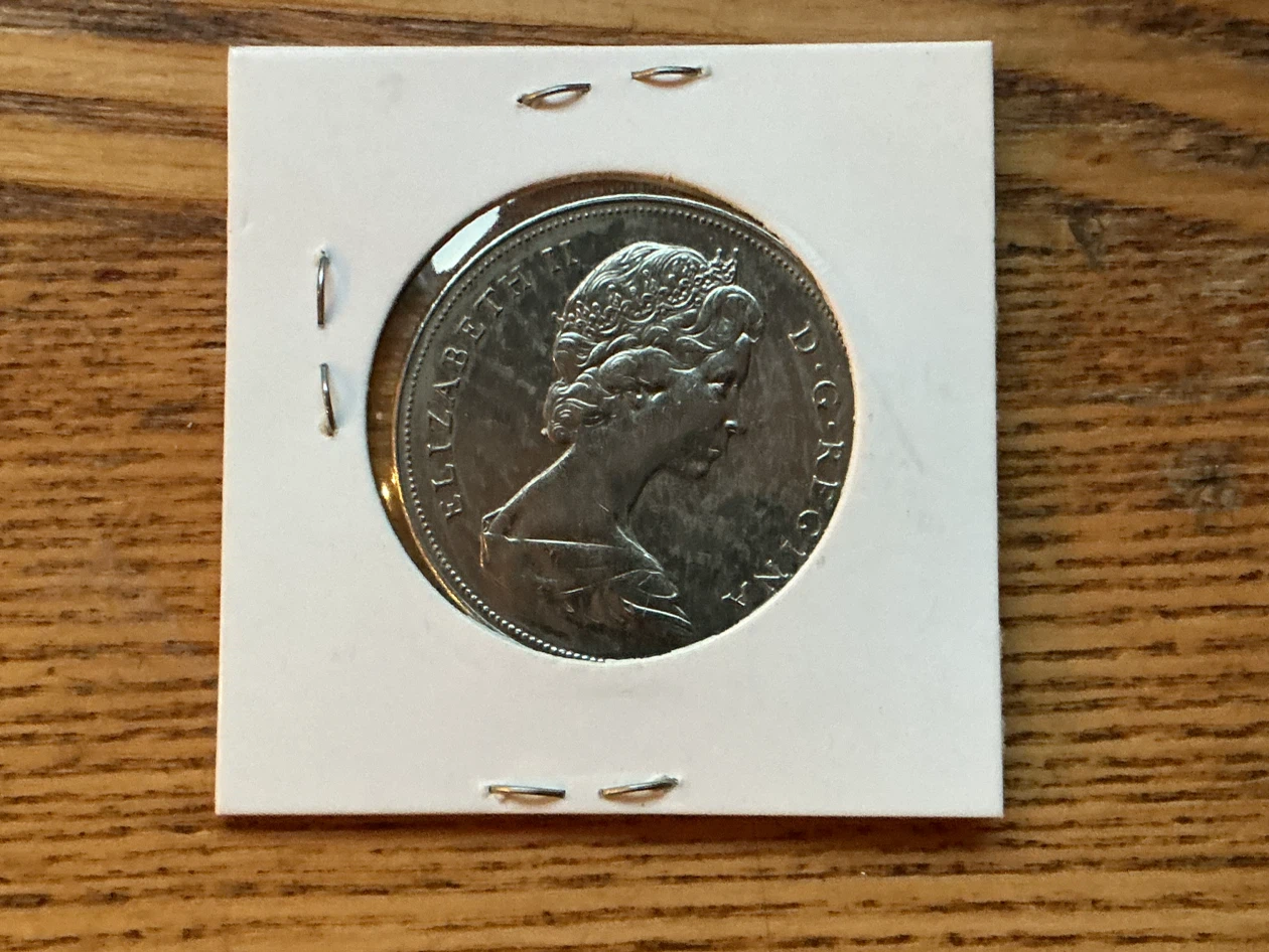 1870-1970 Canadian Manitoba One Dollar Coin - photo 2