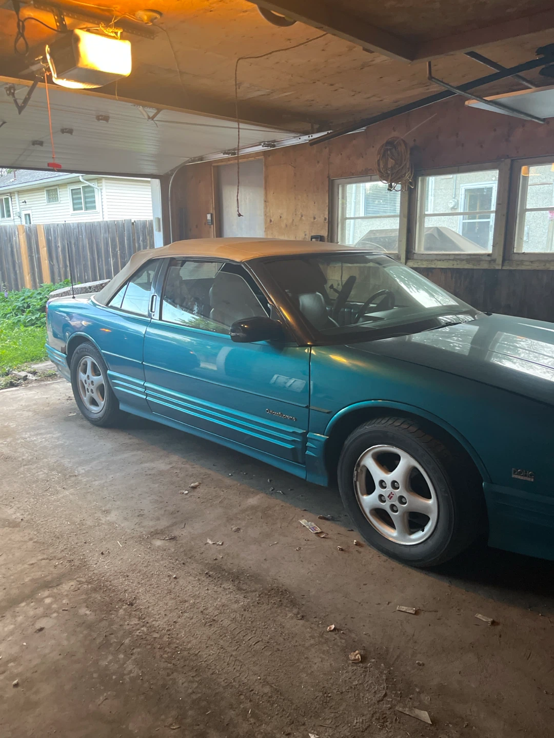 Oldsmobile Cutlass Supreme Convertible Blue