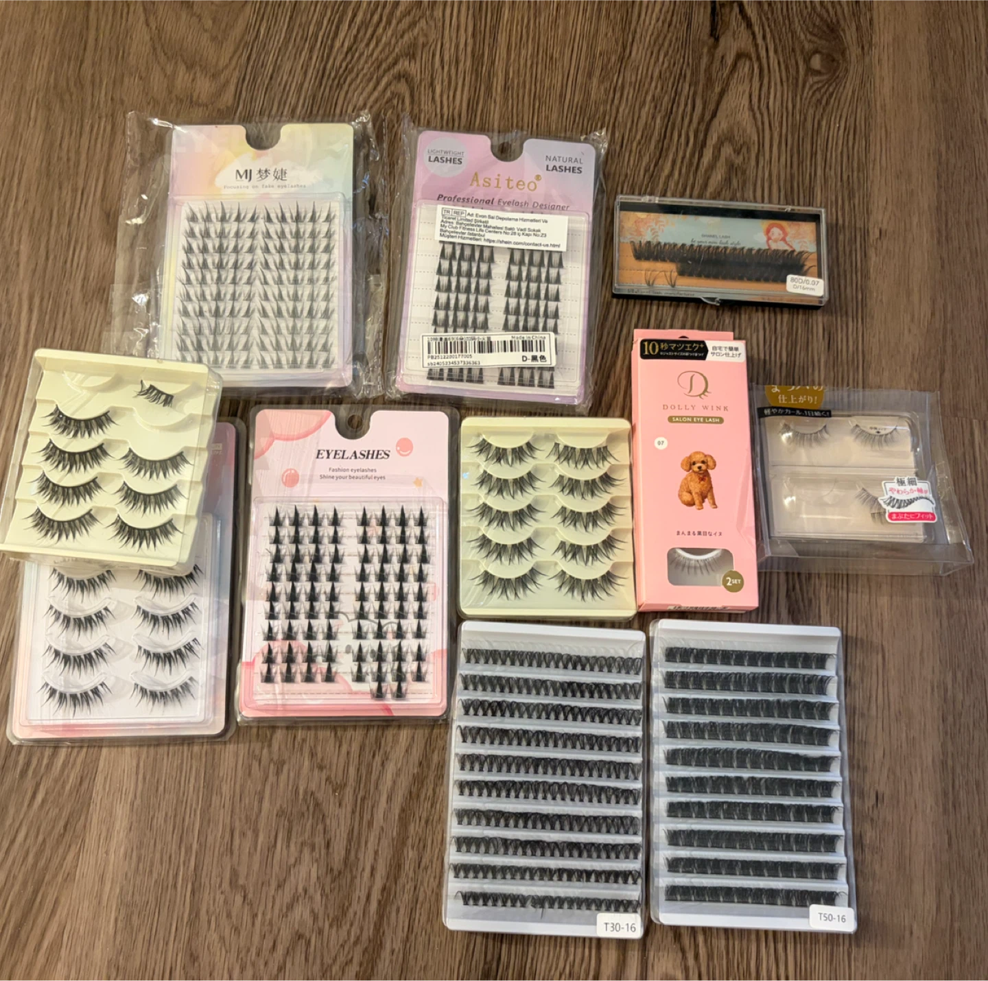 Assorted False Eyelashes Bundle