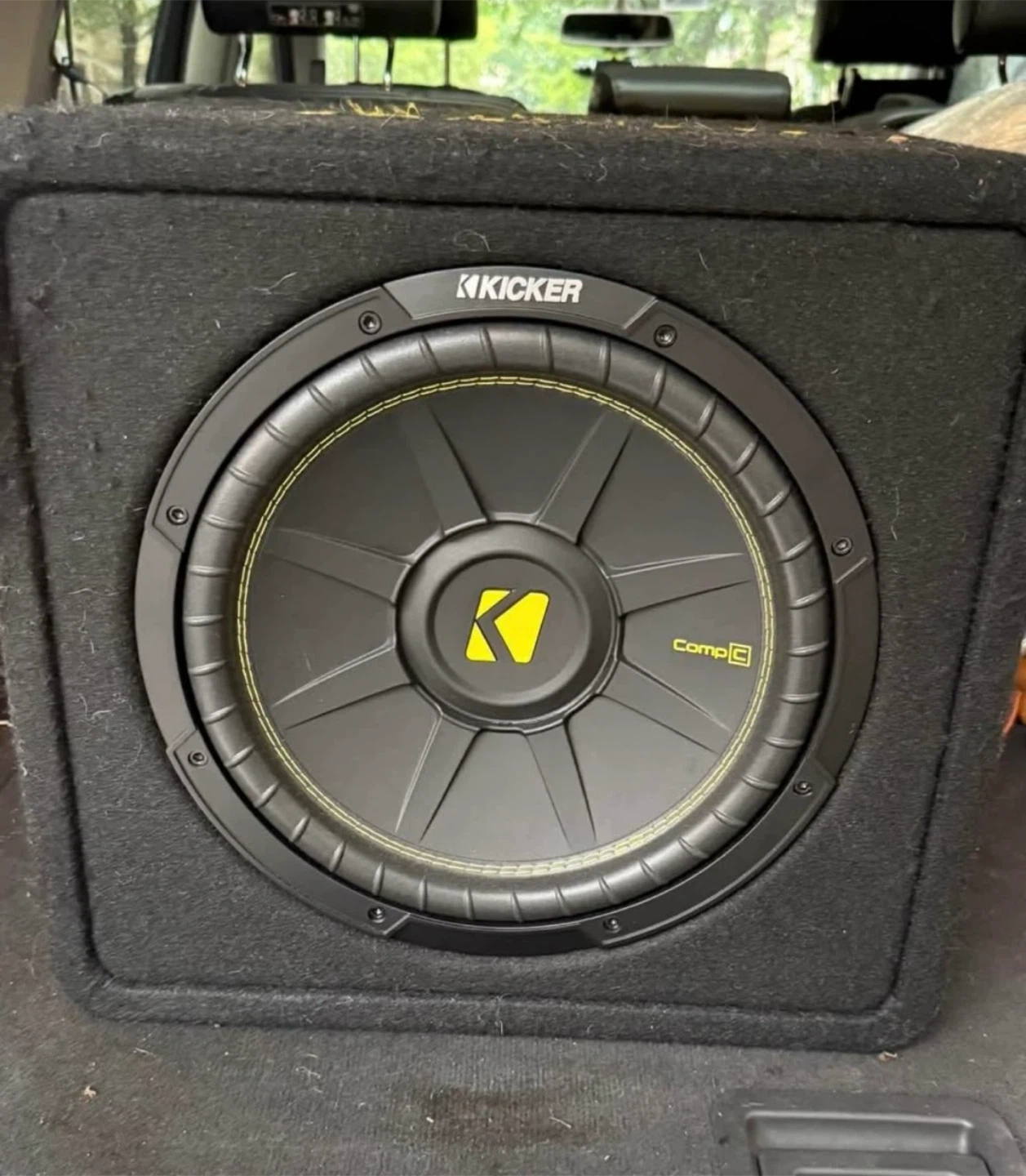 Kicker Comp C Subwoofer & DS18 Digital Monoblock Amplifier - photo 3
