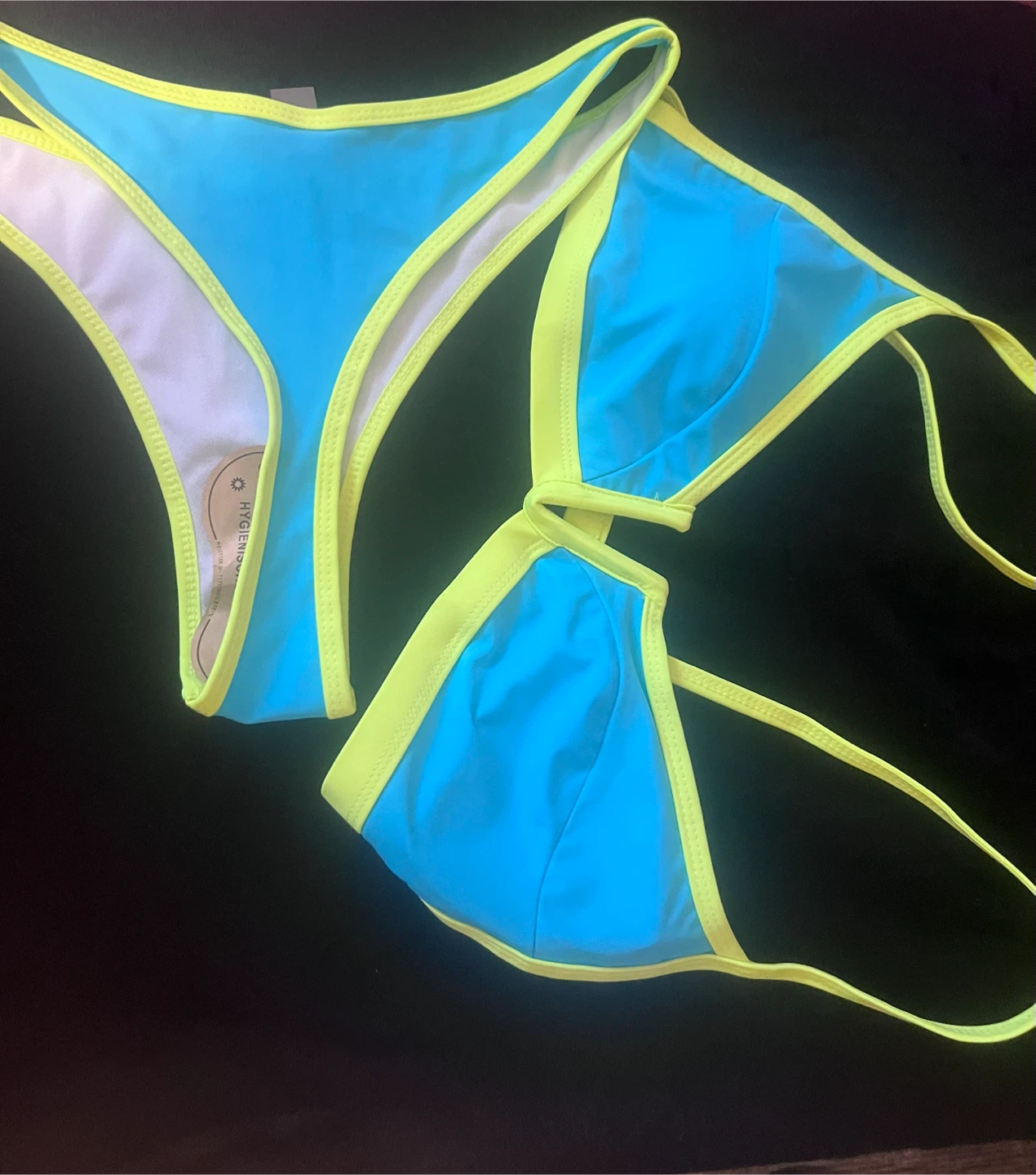 Blue and Yellow Bikini Set - photo 2