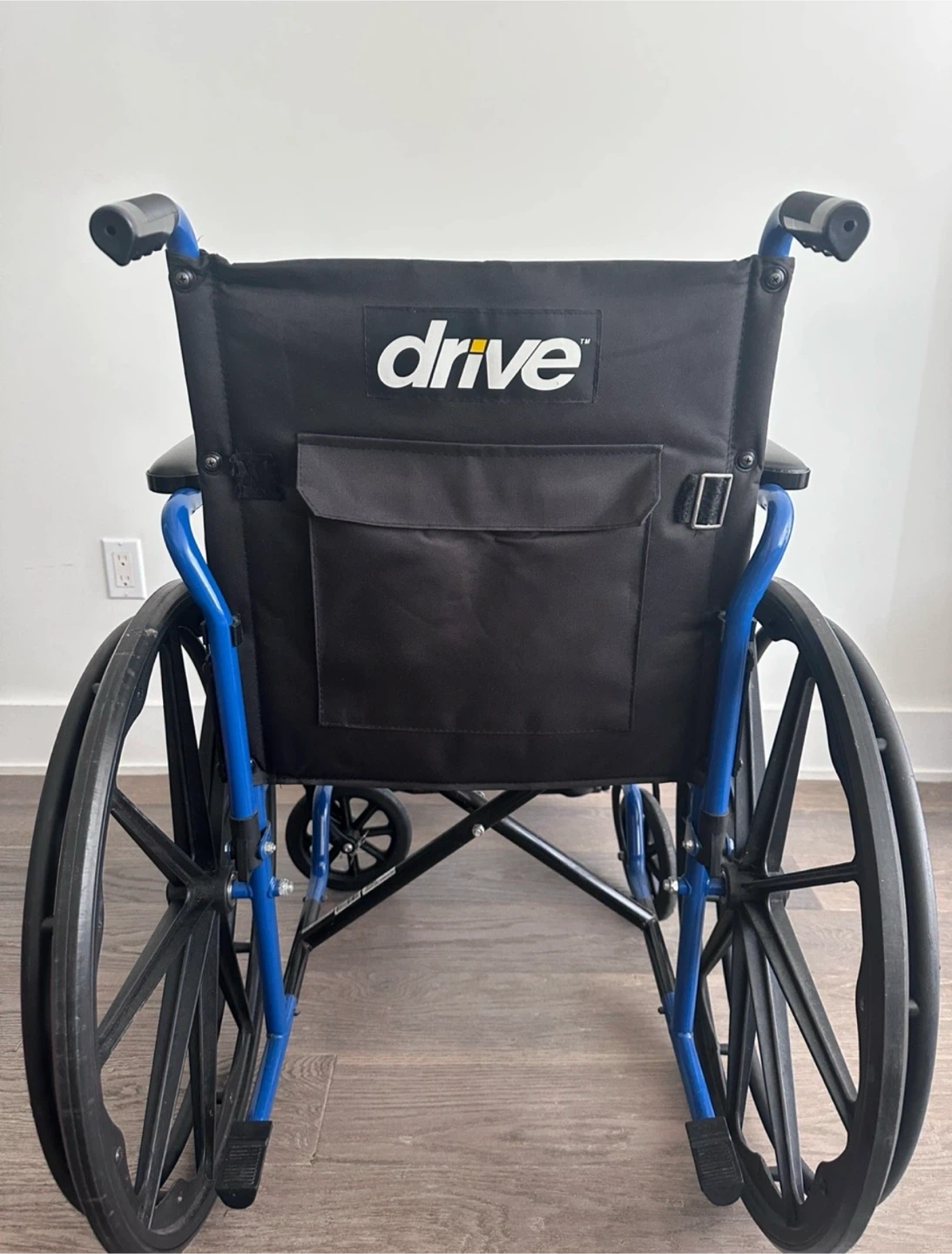 Blue and black Drive wheelchair - photo 2