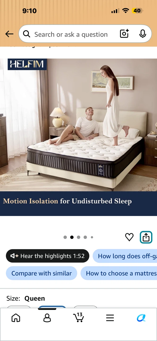 Queens size Mattress - Brand New