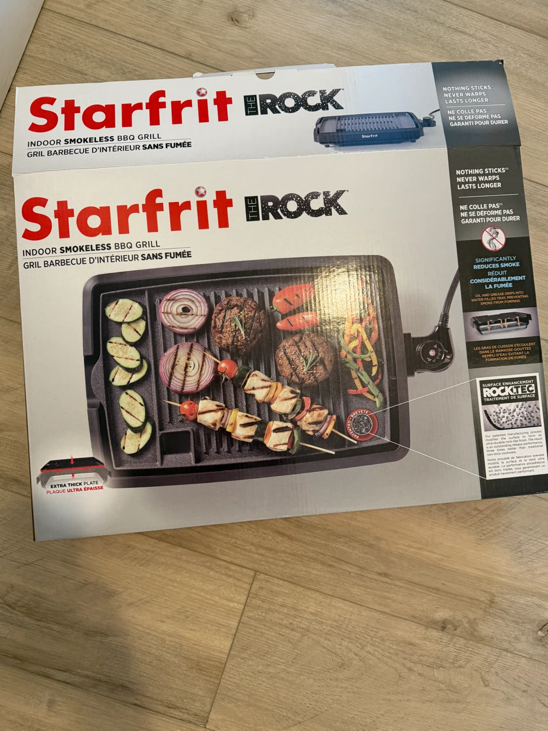 Starfrit The Rock Indoor Smokeless BBQ Grill - photo 2
