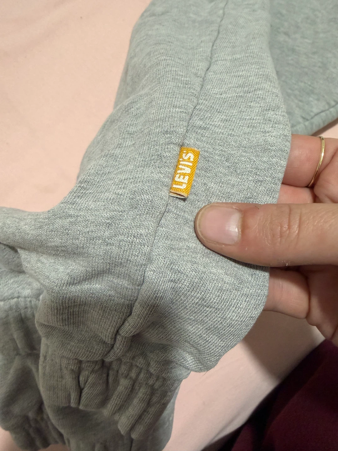 Levi's Gold Tab Grey Sweatpants and Hoodie Set - photo 5