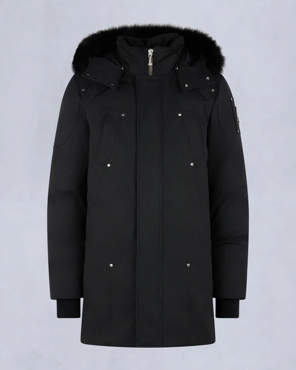 Moose Knuckles Black Parka Coat - photo 3