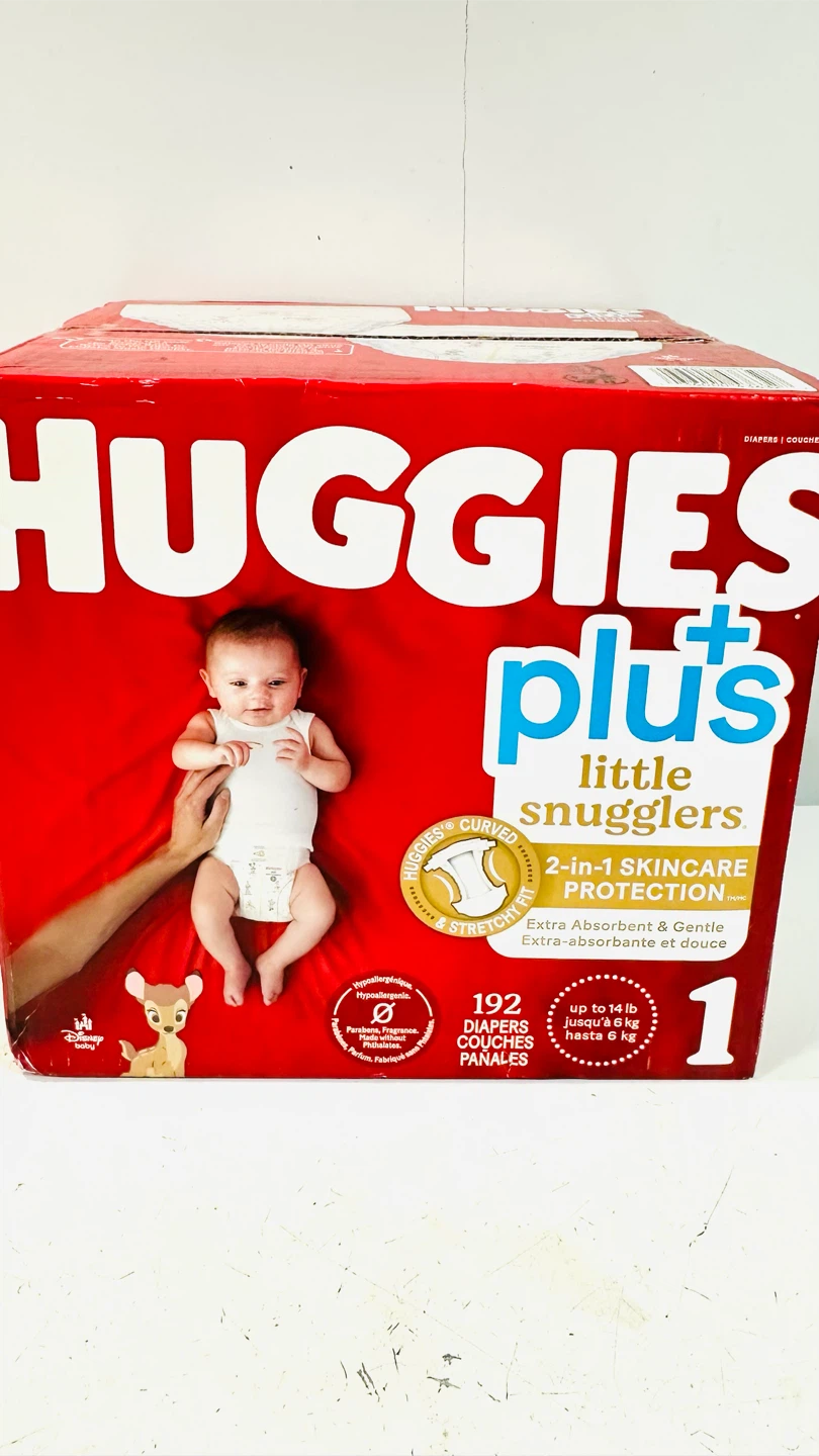 Huggies Little Snugglers Diapers Size 1 - 192 Count