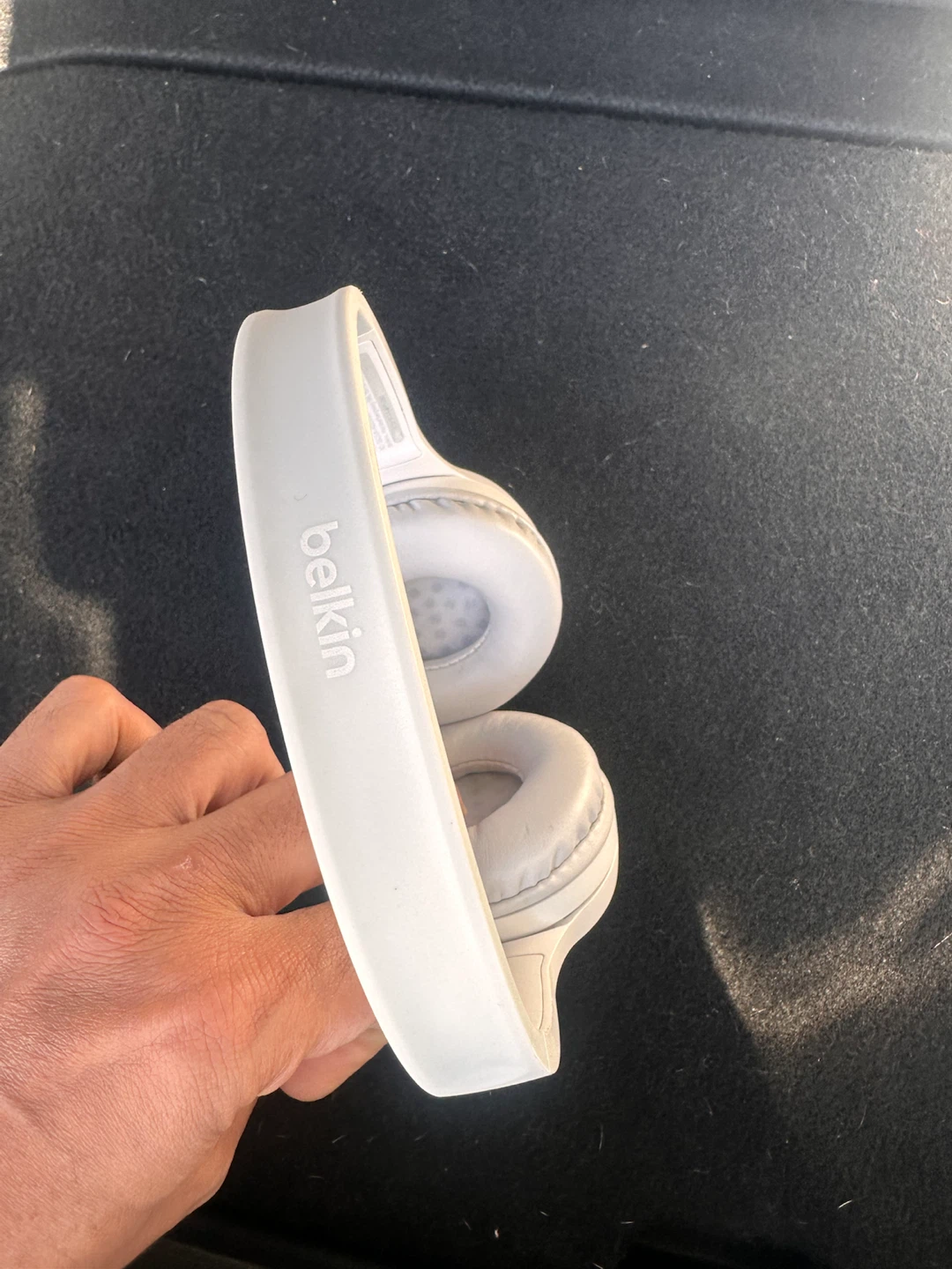 Belkin White On-Ear Headphones