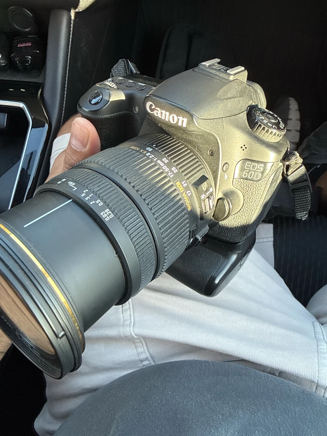 Canon EOS 60D DSLR Camera with Sigma 17-50mm Lens
