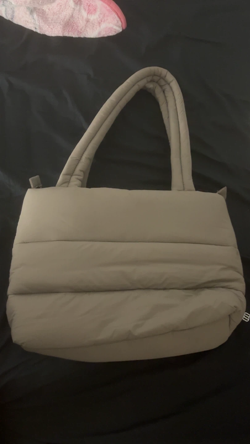 Aritza beige Super Puff Tote Bag - photo 2
