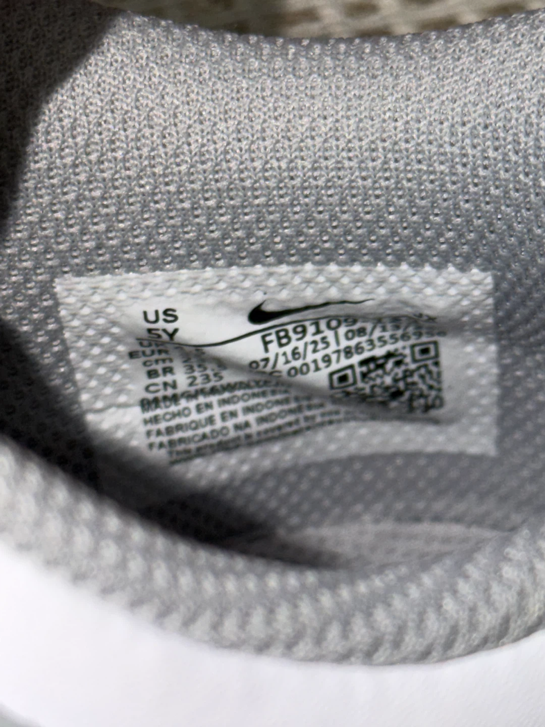 Nike Dunk Low (GS) White Grey - photo 4