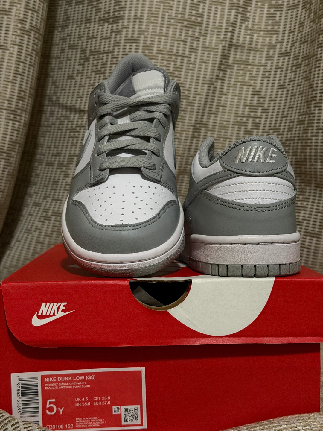 Nike Dunk Low (GS) White Grey