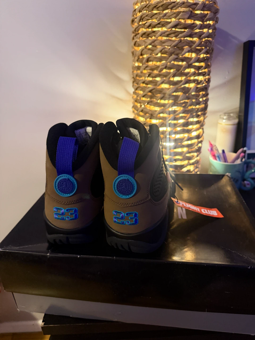 Air Jordan 9 Retro "Flight Club" Sneakers Size 10