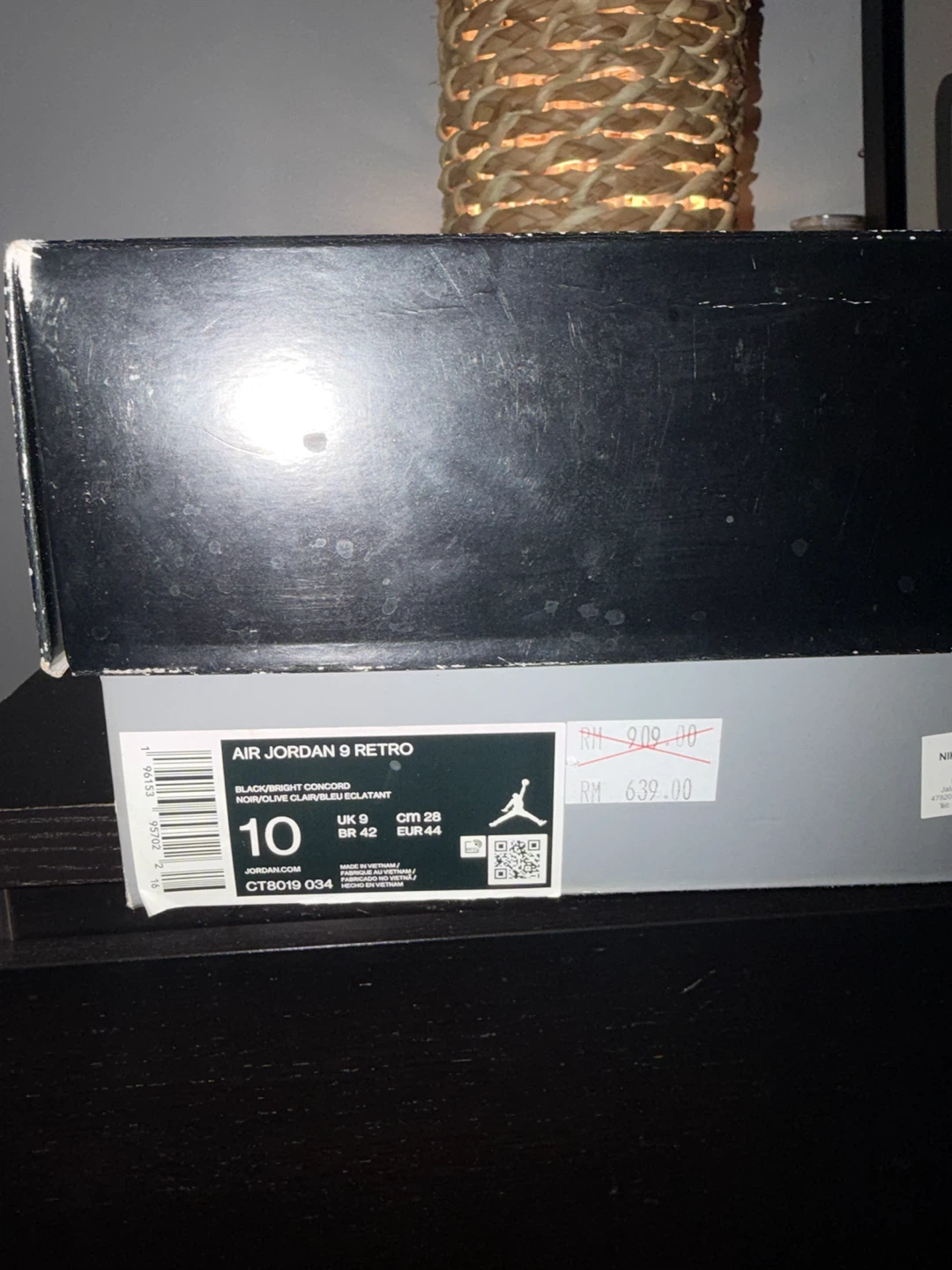 Air Jordan 9 Retro "Flight Club" Sneakers Size 10 - photo 2