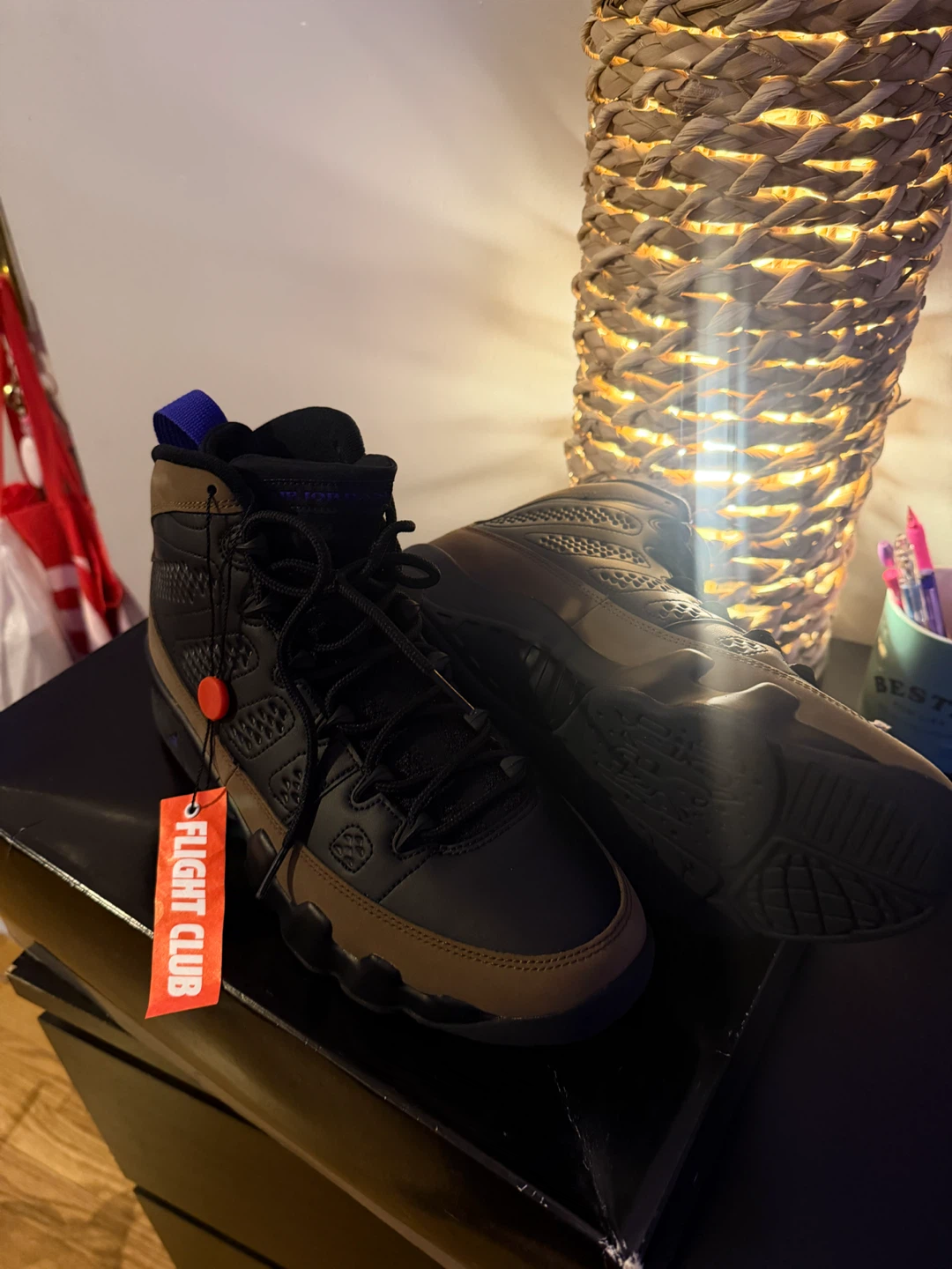 Air Jordan 9 Retro "Flight Club" Sneakers Size 10 - photo 3