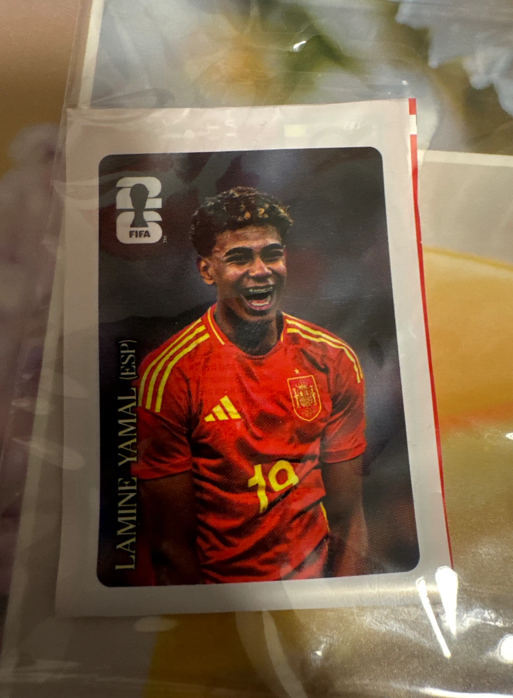 Lamine Yamal FIFA Coco-Cola Card