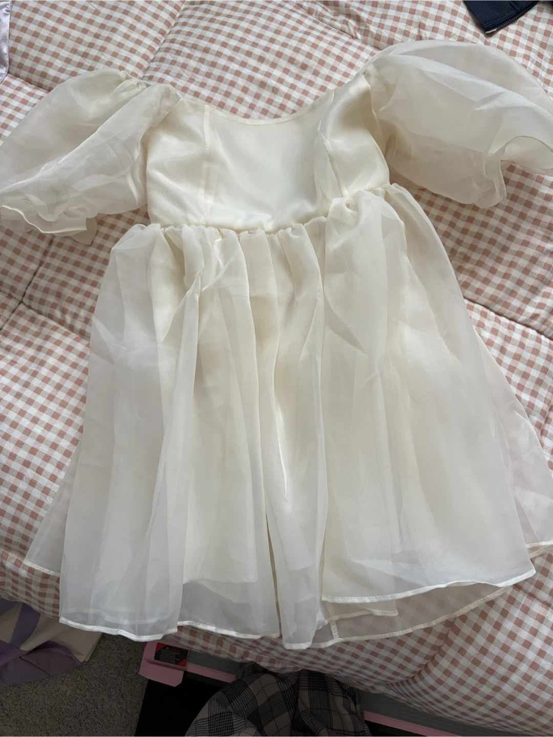 Yesstyle Puff Sleeve Off-the-Shoulder Dress - photo 3