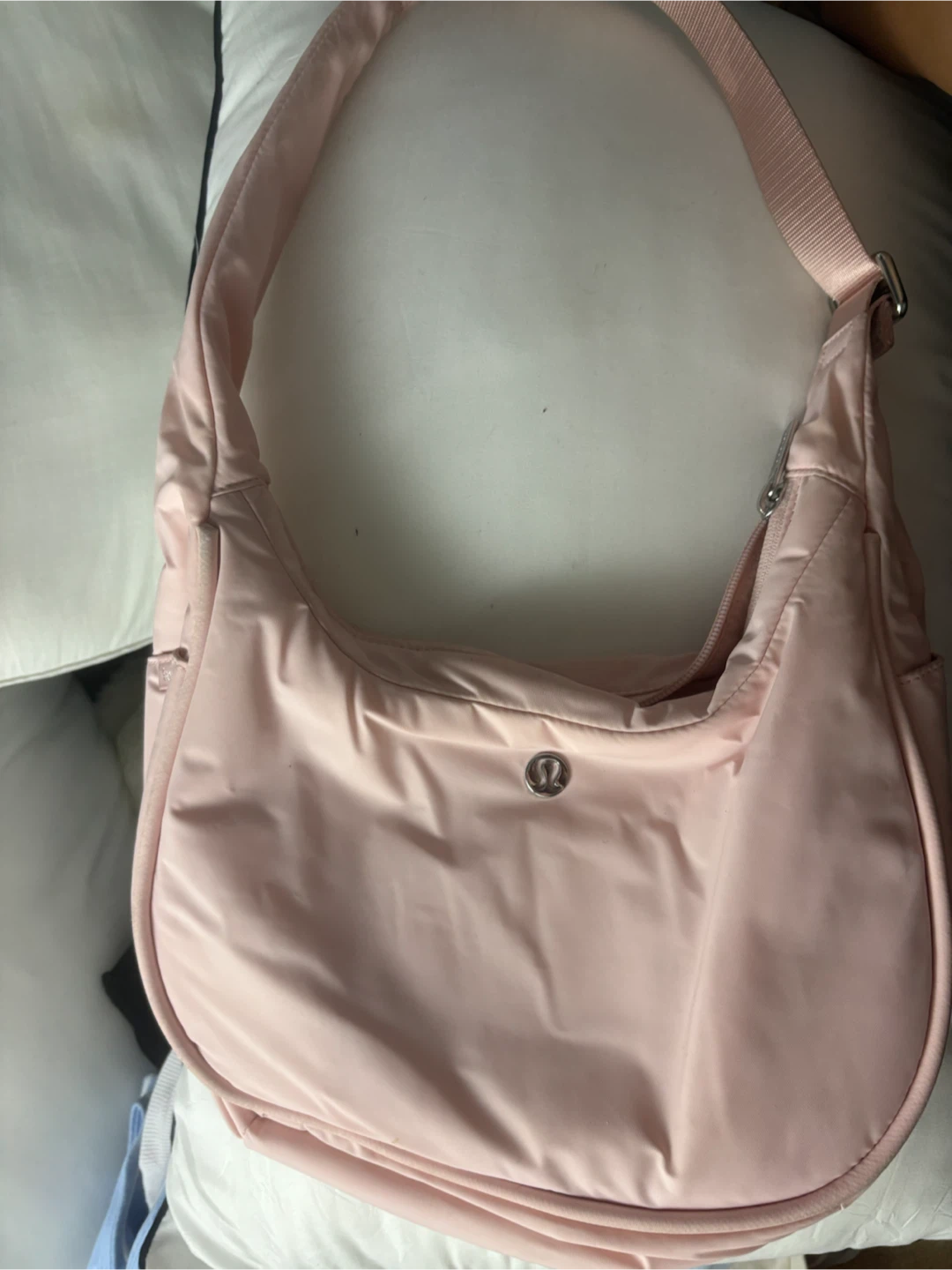 Lululemon pink Everywhere side Bag