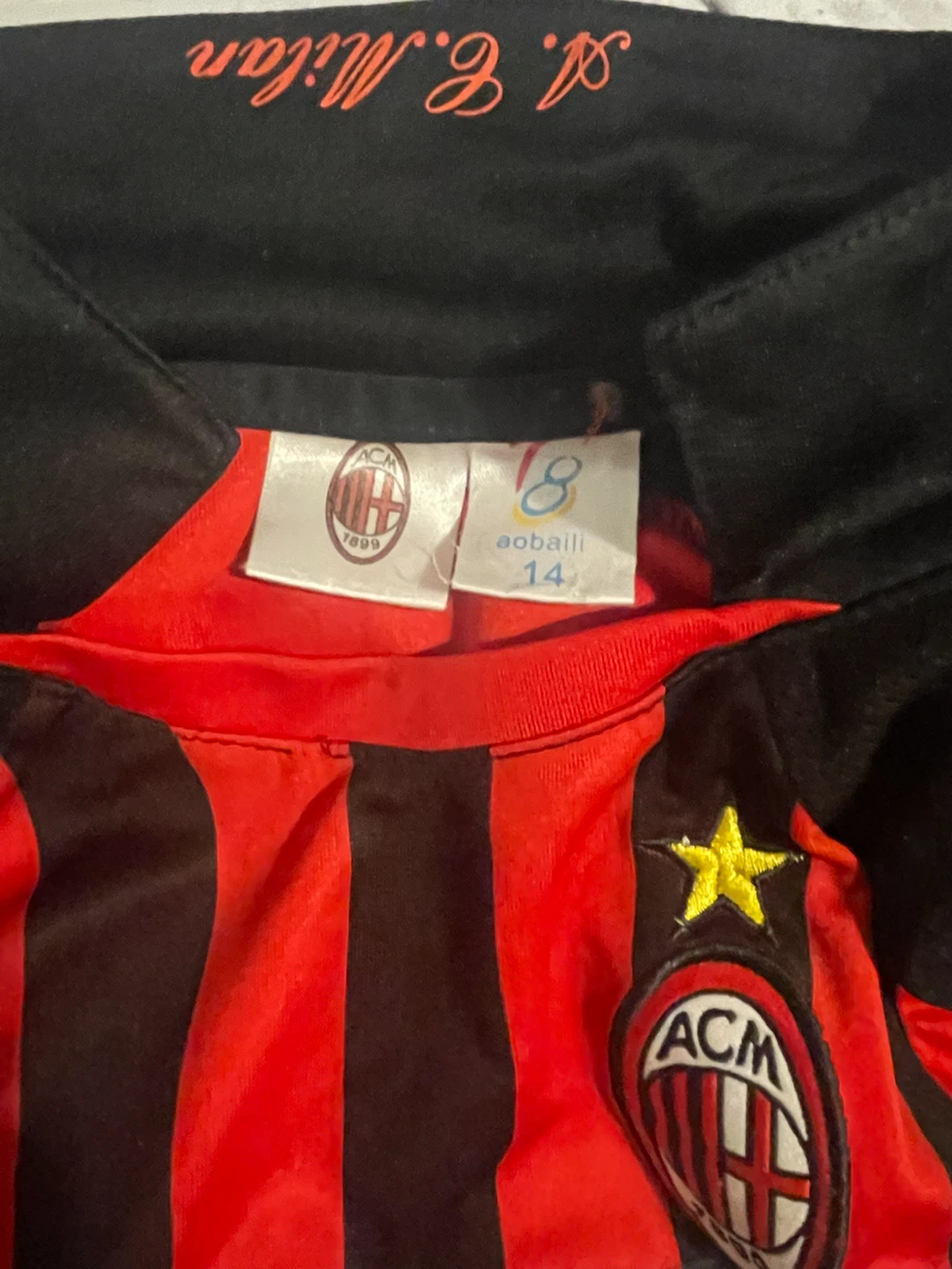 AC Milan Kaka 22 Soccer Jersey - photo 3