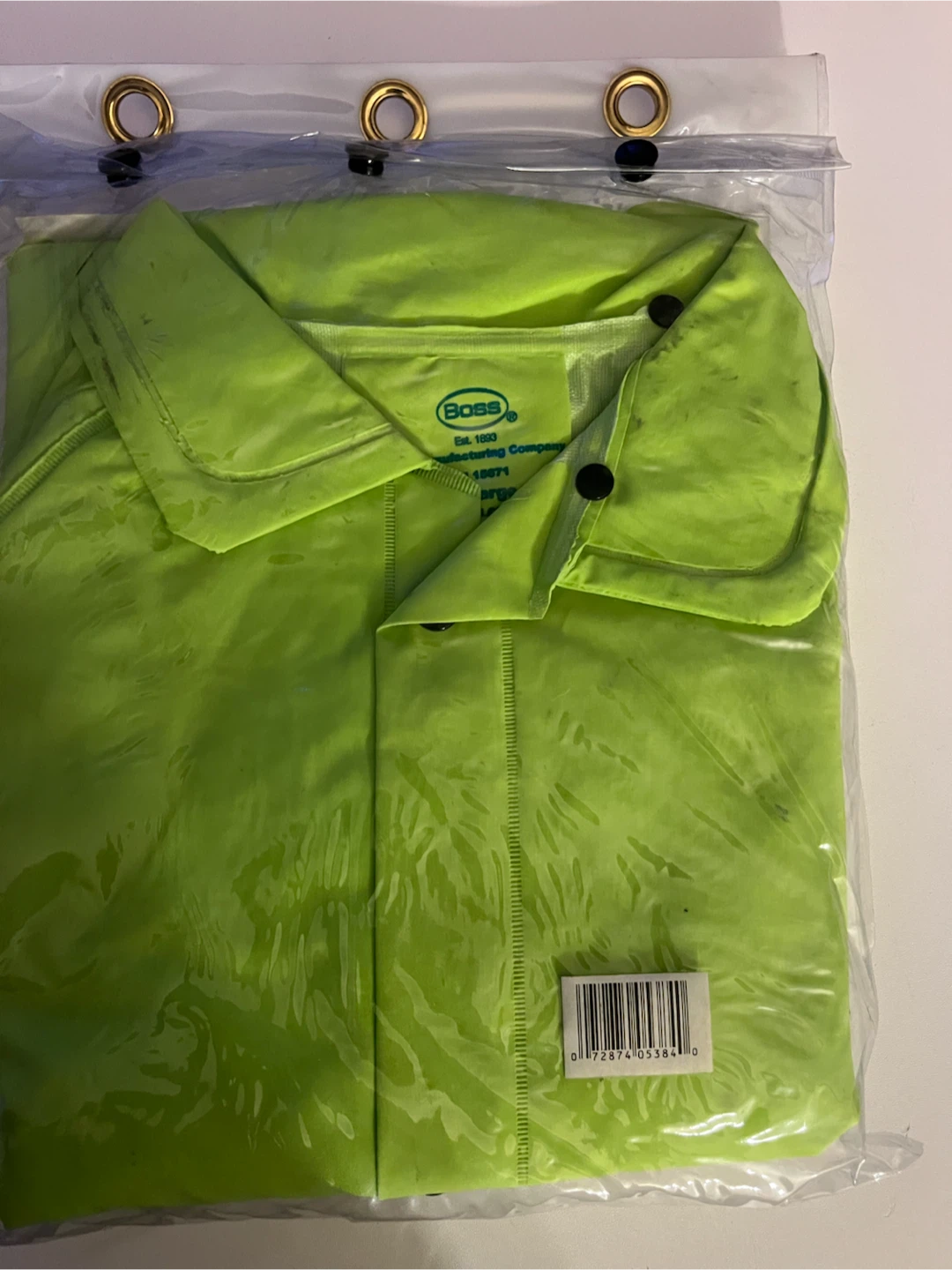 Boss 35 mil High Visibility Rain Jacket - XL - photo 4