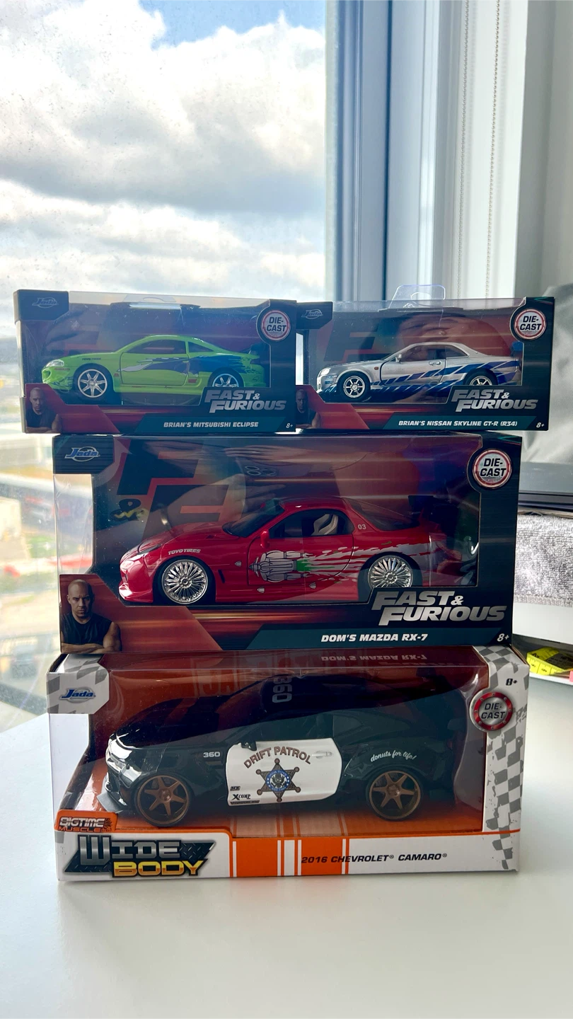 Fast & Furious Die-Cast Toy Cars