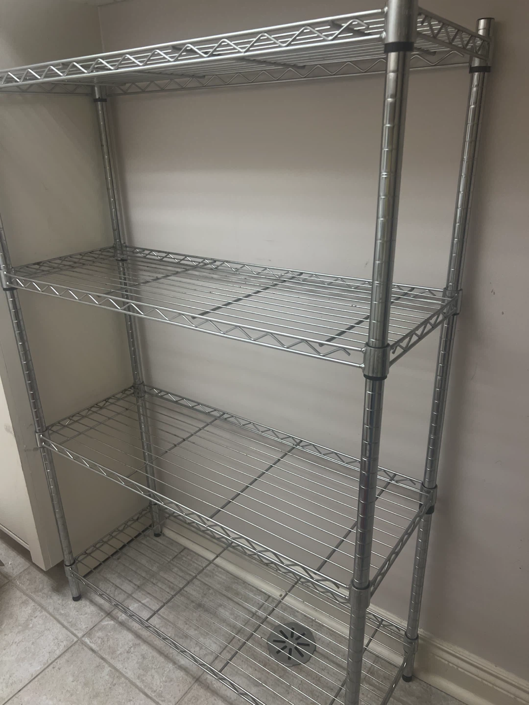 5-Tier Metal Wire Shelving Unit - photo 2