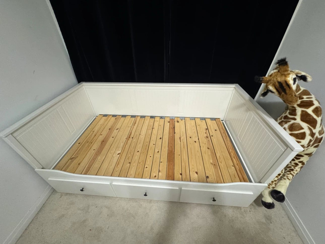 IKEA HEMNES Daybed Frame with 3 Storage Drawers – White - photo 3