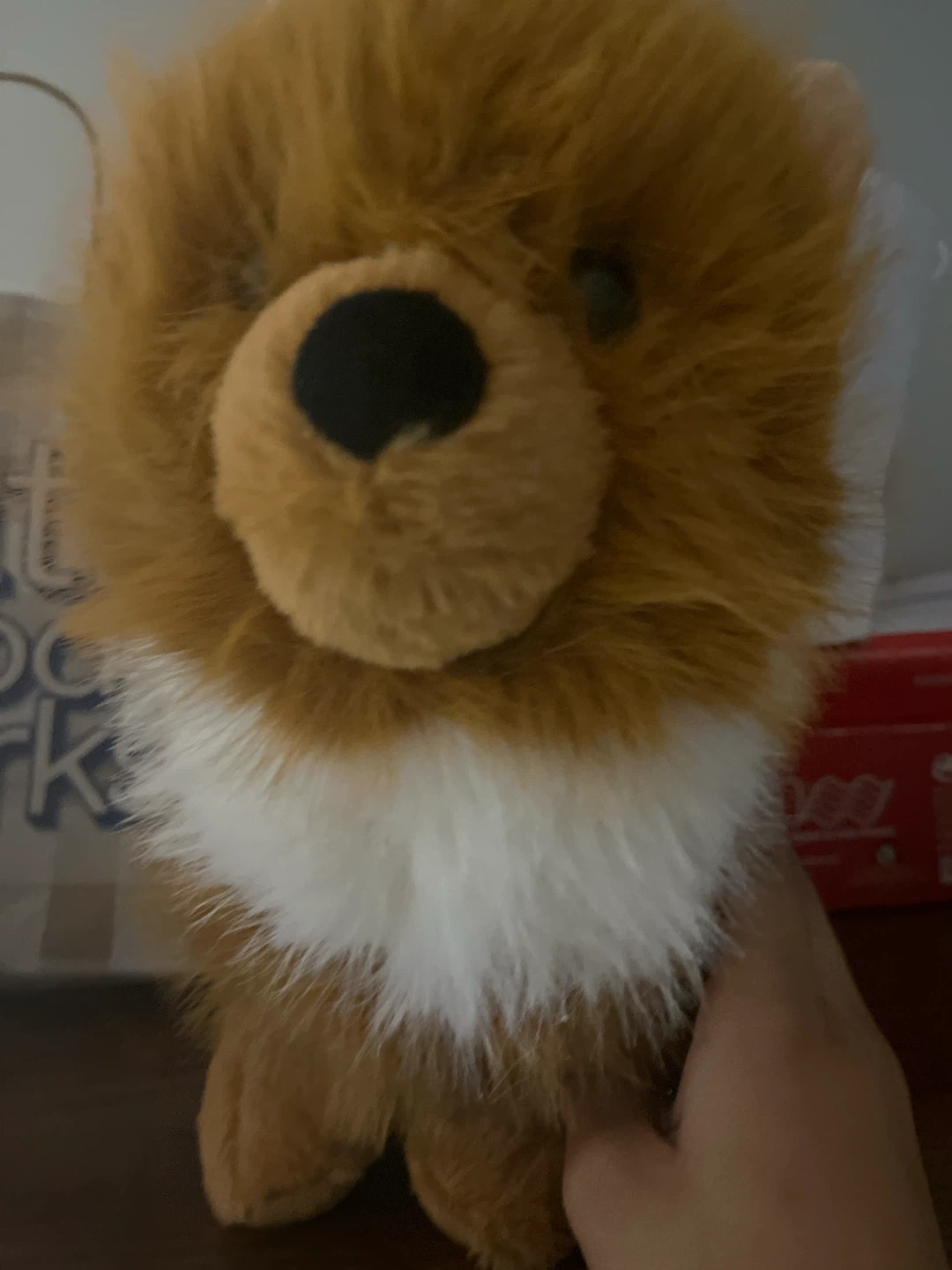 Fluffy Lion Plush Toy