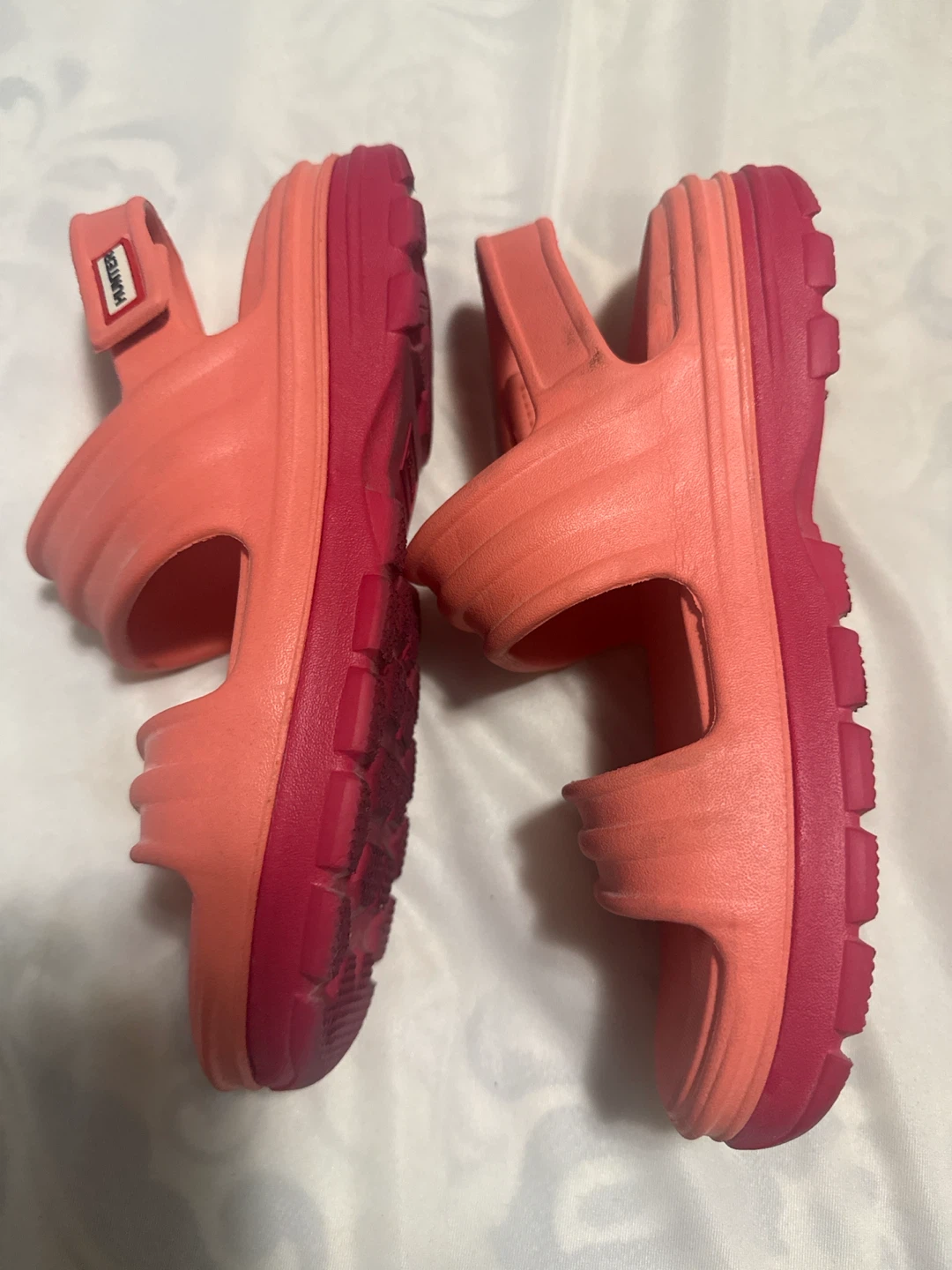 Hunter Sandals Size Pink Coral - photo 3