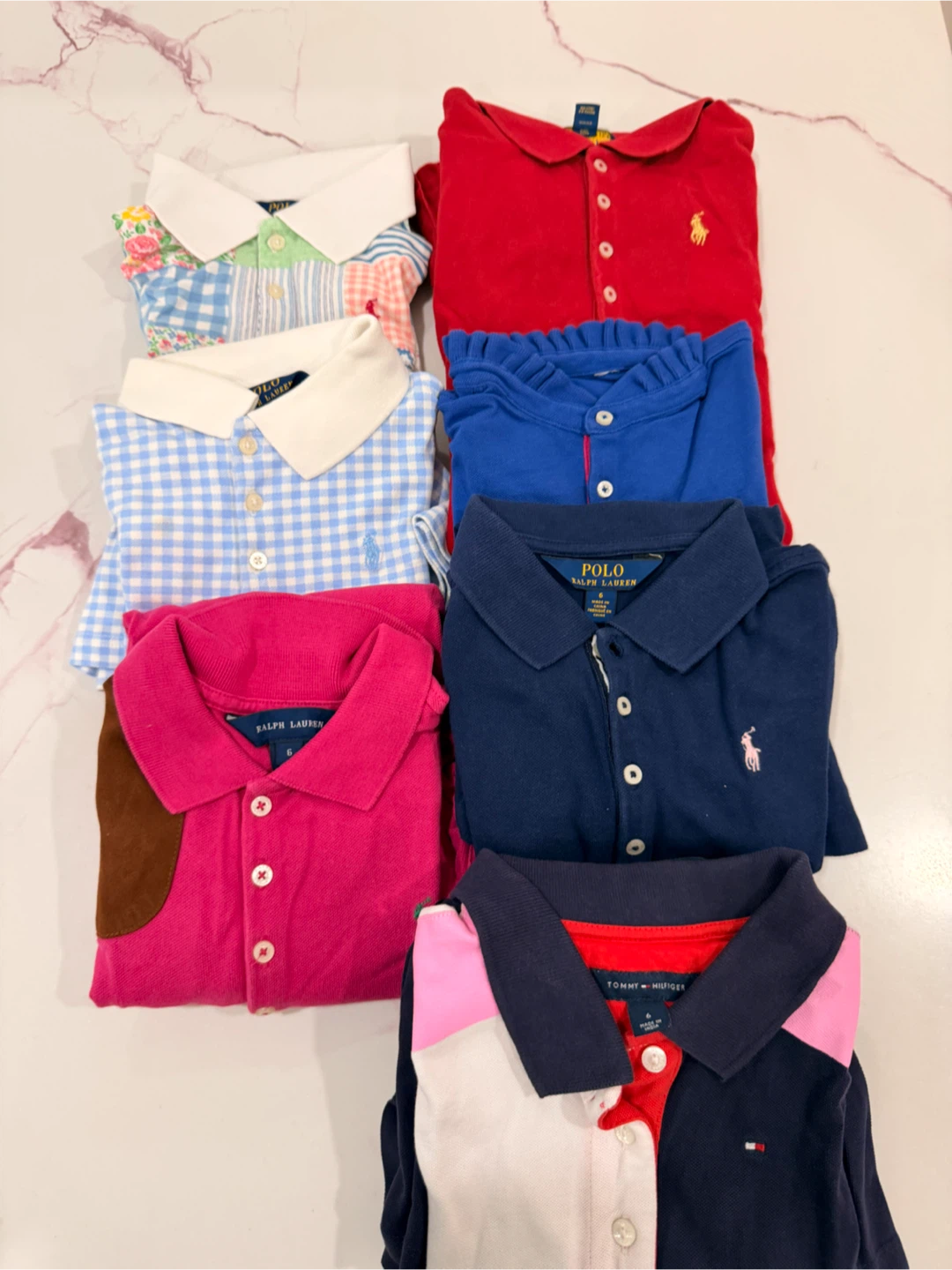 Kids Polo Shirts and Dress Bundle