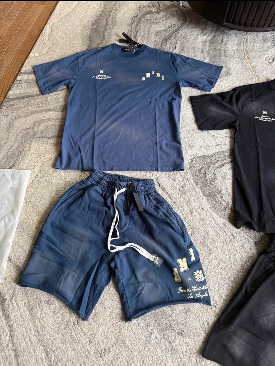 Amiri T-Shirt and Shorts Set - photo 4
