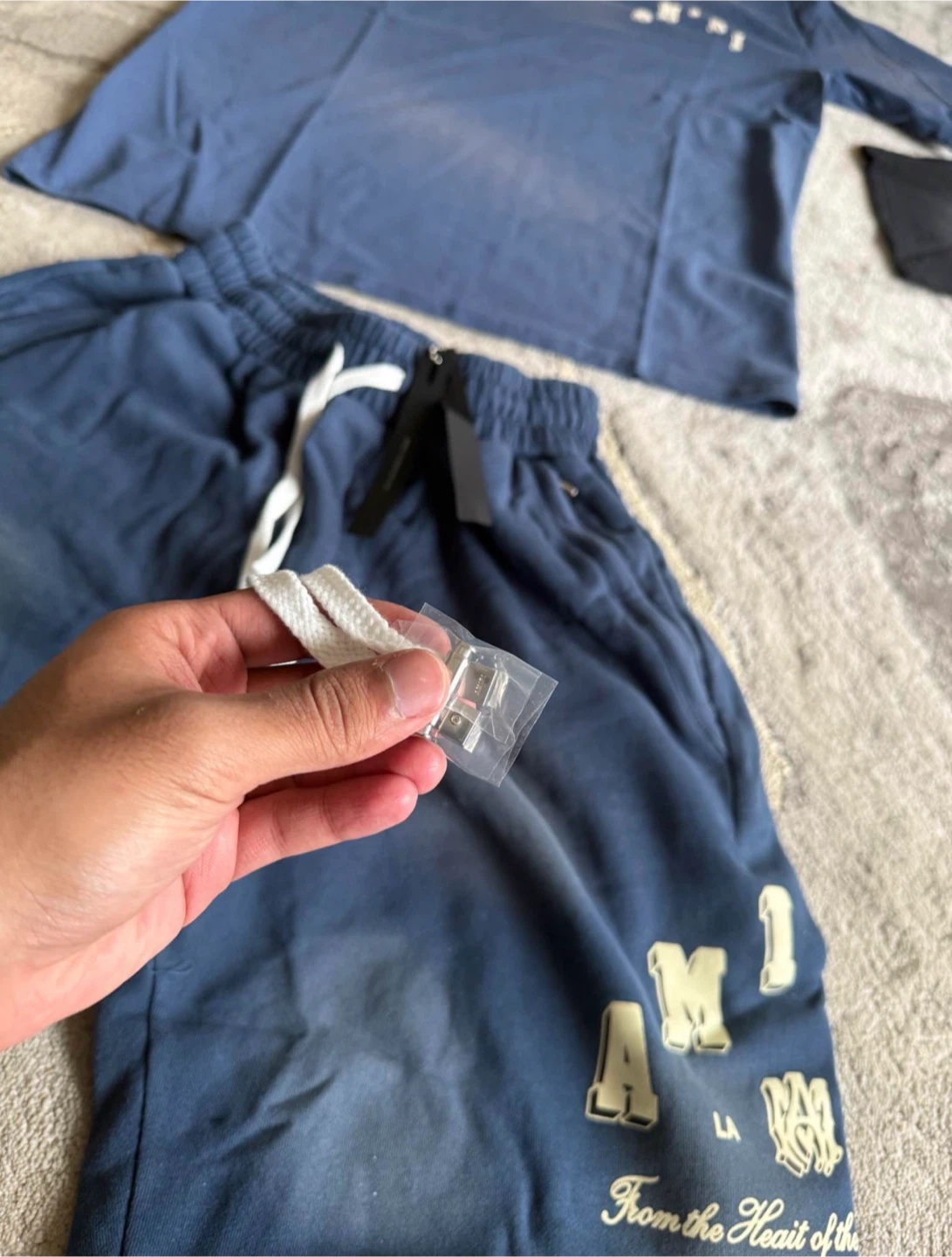 Amiri T-Shirt and Shorts Set - photo 5