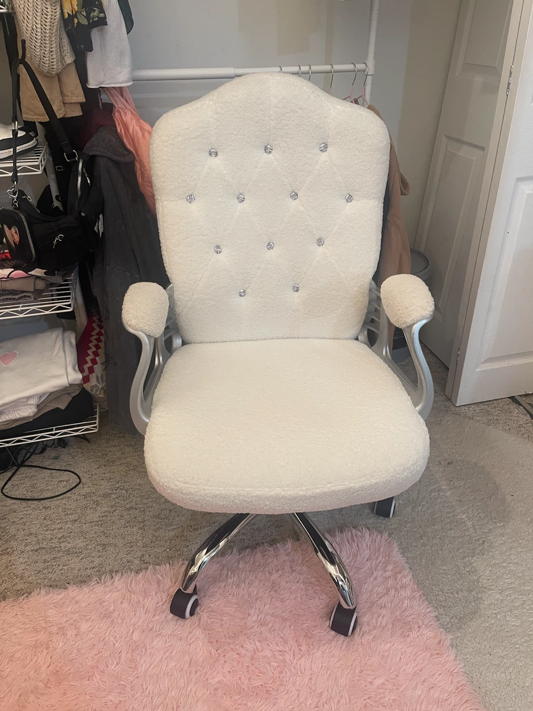 Vinsetto Office Chair Velvet Touch