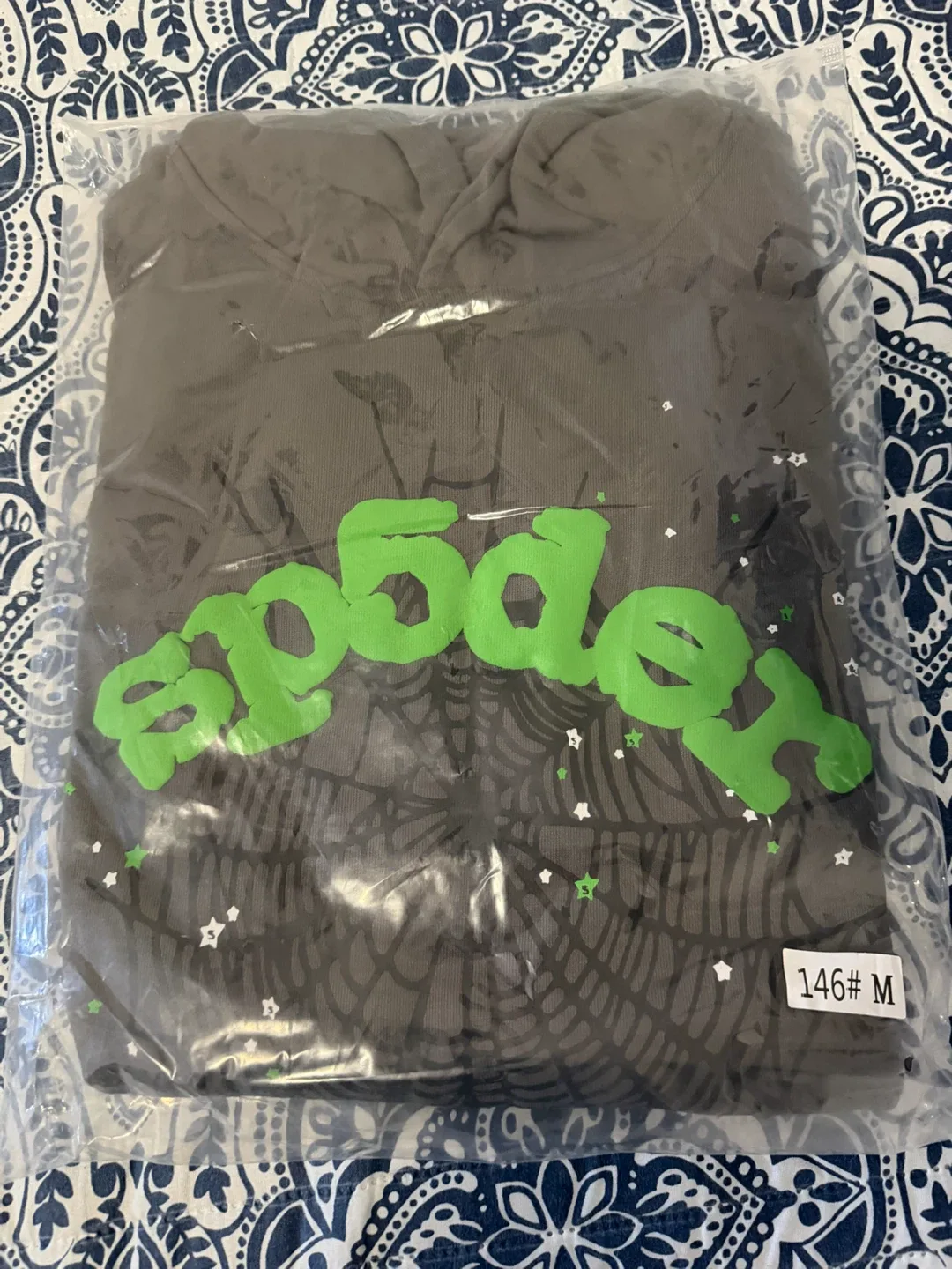 Sp5der Hoodie Grey