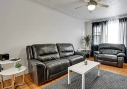 Luxurious Leather Sofa + Loveseat Set ***