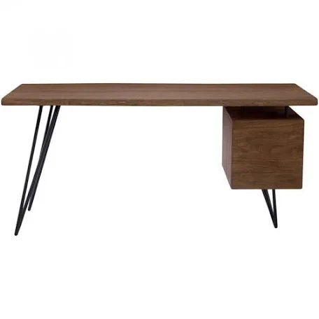 BNIB Moe’s Nailed Desk – Solid Acacia Wood – Retail $1,749