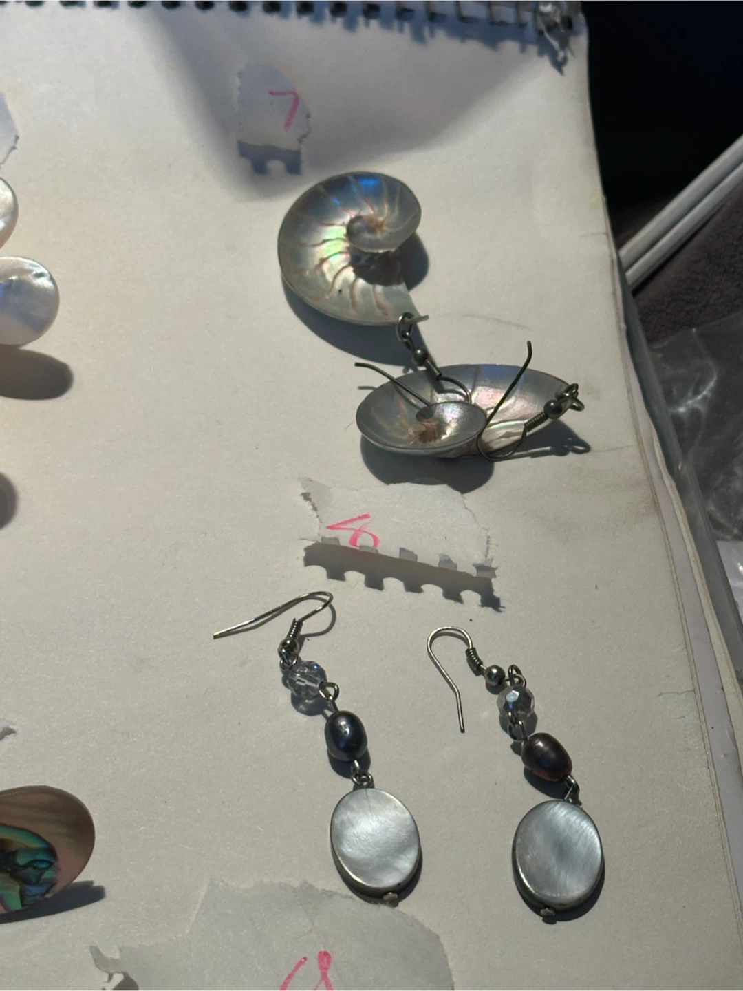 Mother of pearl jewelry individually priced - photo 5