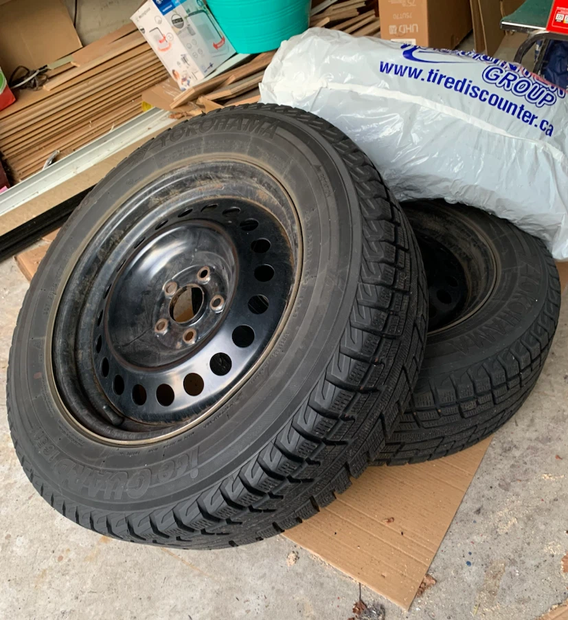 Yokohama iceGUARD iG51V Winter Tires + Steel Rims (Set of 4) - photo 2