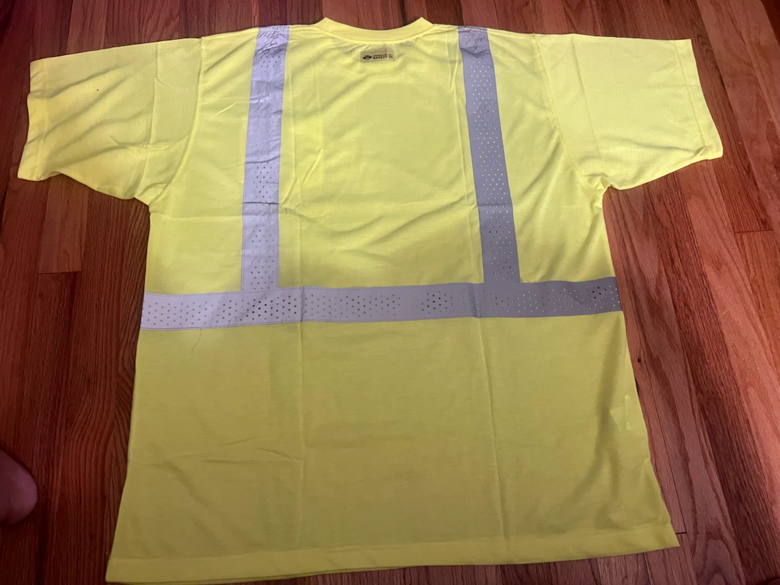 Hi Vis Clothes Reflective Safety Shirt 2XL - photo 3