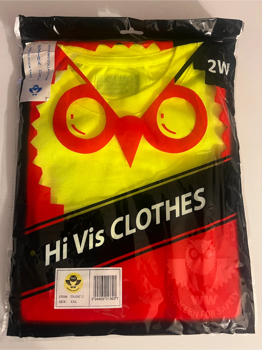Hi Vis Clothes Reflective Safety Shirt 2XL - photo 5