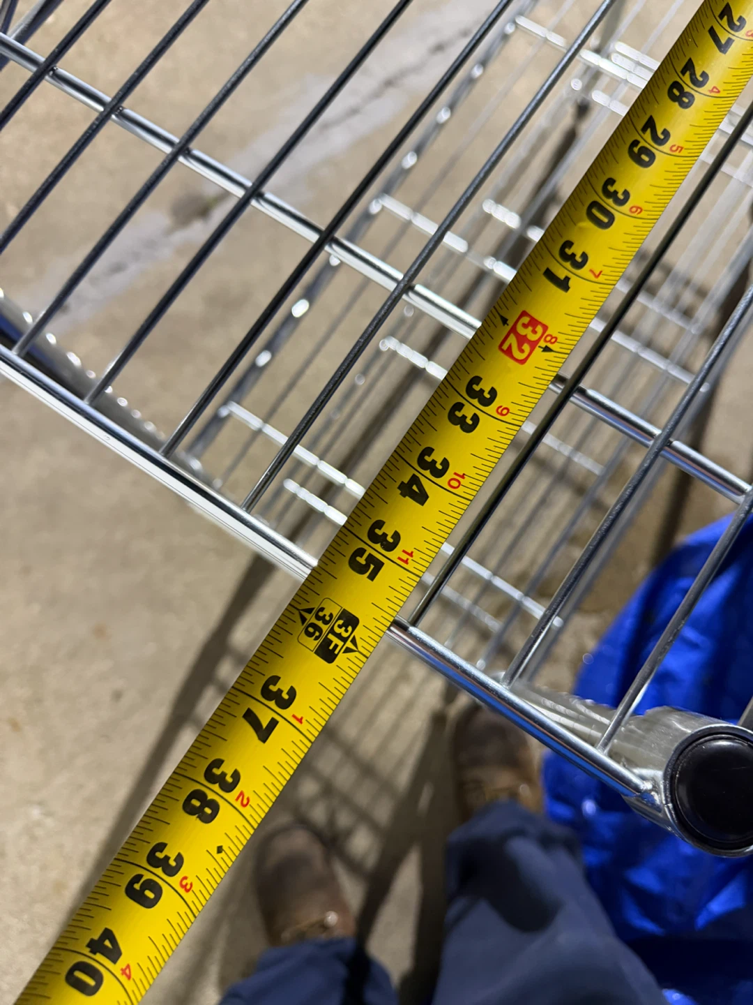 4-Tier Chrome Wire Shelving Rack - photo 3
