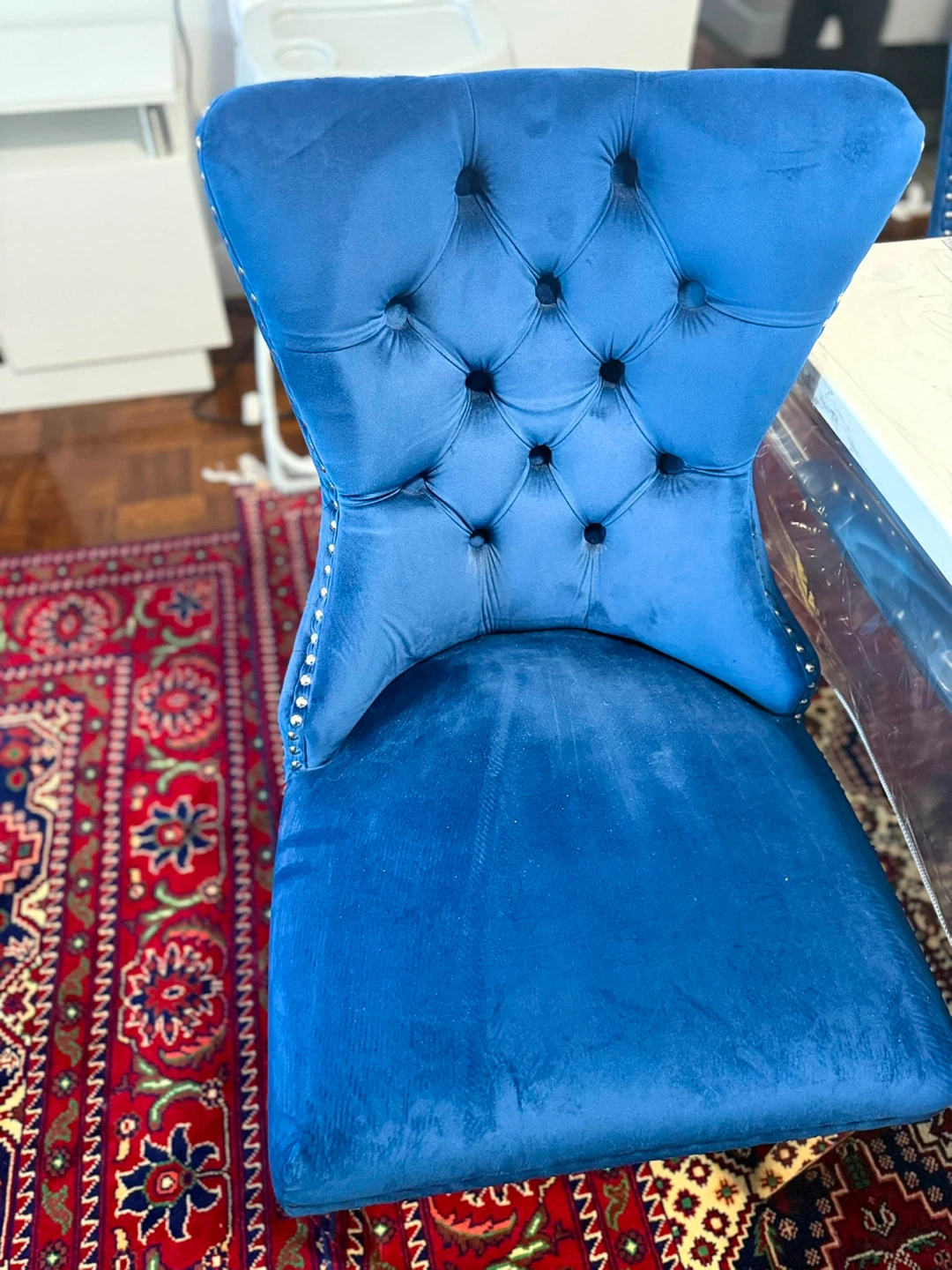 Velvet Dining Chairs - Set of 6 - photo 3