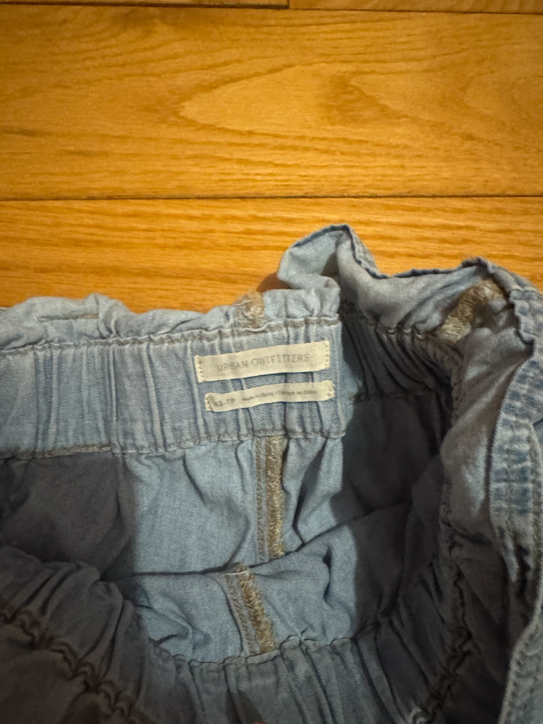 Urban Outfitters Denim Paperbag Shorts XS/TP - photo 2
