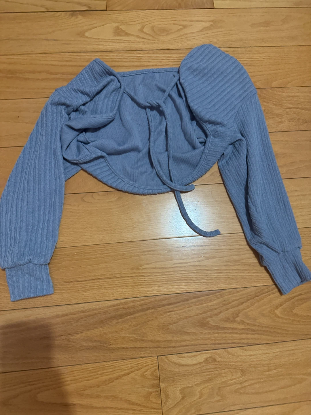 Blue Cropped bolero